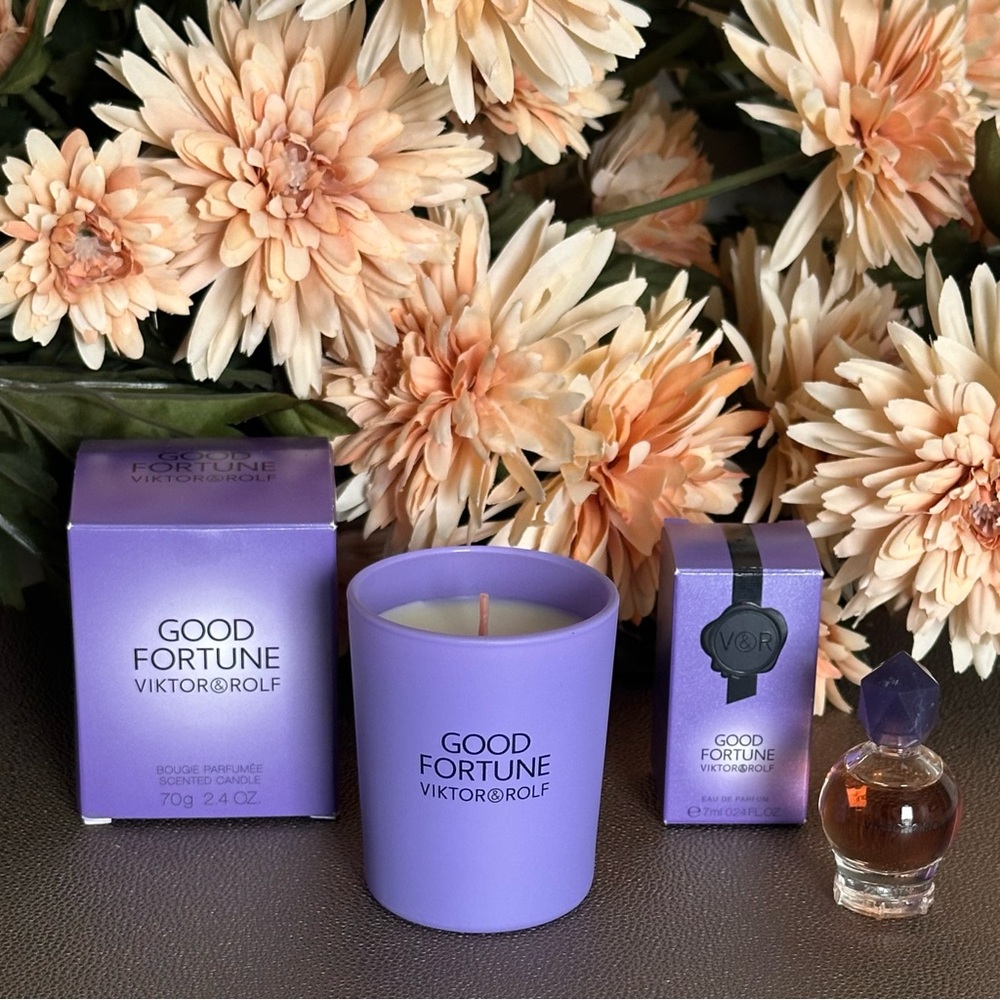NWT 💜 Viktor & Rolf Good Fortune Candle Bundle